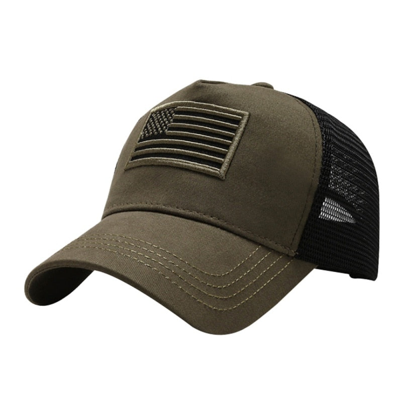 Flag Embroidery Hat Thin Blue Line Flag Tactical Hats men army cap Outdoor Sport Cycling Running hiking Hats