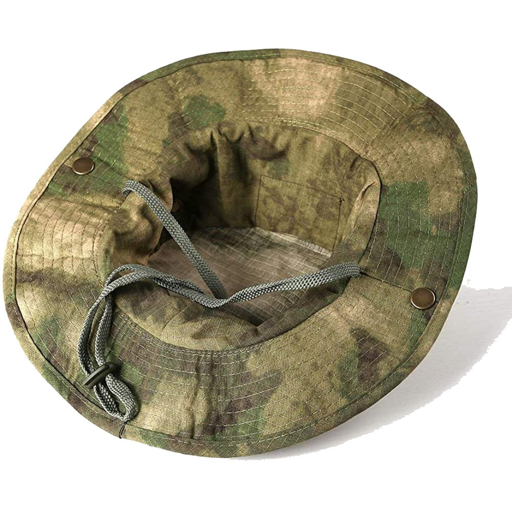 Camouflage Boonie Hat Tactical US Army Bucket Hats Military Multicam Panama Summer Cap Hunting Hiking Outdoor Camo Sun Caps Men
