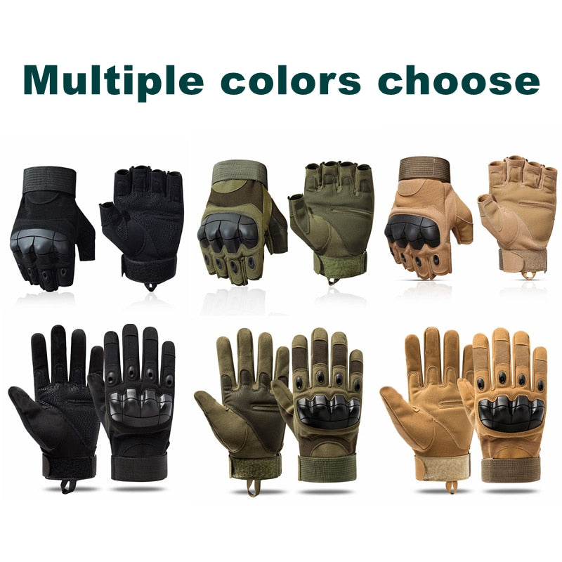 Tactical Military Gloves Shooting Gloves Touch Design Sports Protective Fitness Motorcycle Hunting Full Finger Hiking Gloves