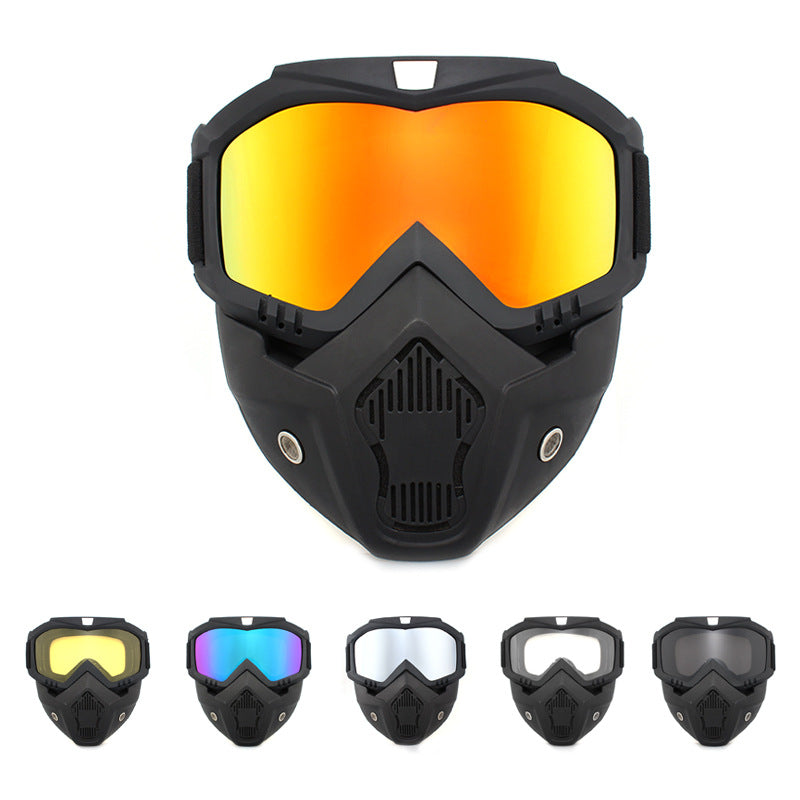 Retro Harley Goggles Mask Off-Road Goggles Helmet Tactical Wind Sand Motorcycle Gear Ski Goggles