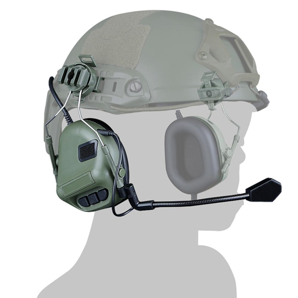 WST Gen.5 Helmet Type Tactical Headset Communication Noise Canceling Headphones