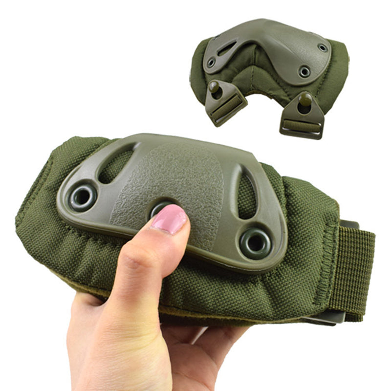 Tactical Knee And Elbow Protection Outdoor Combat Protective Gear 4 Pcs Set Of Hiking Camping Cycling Protective Equipment Knee And Elbow Pads