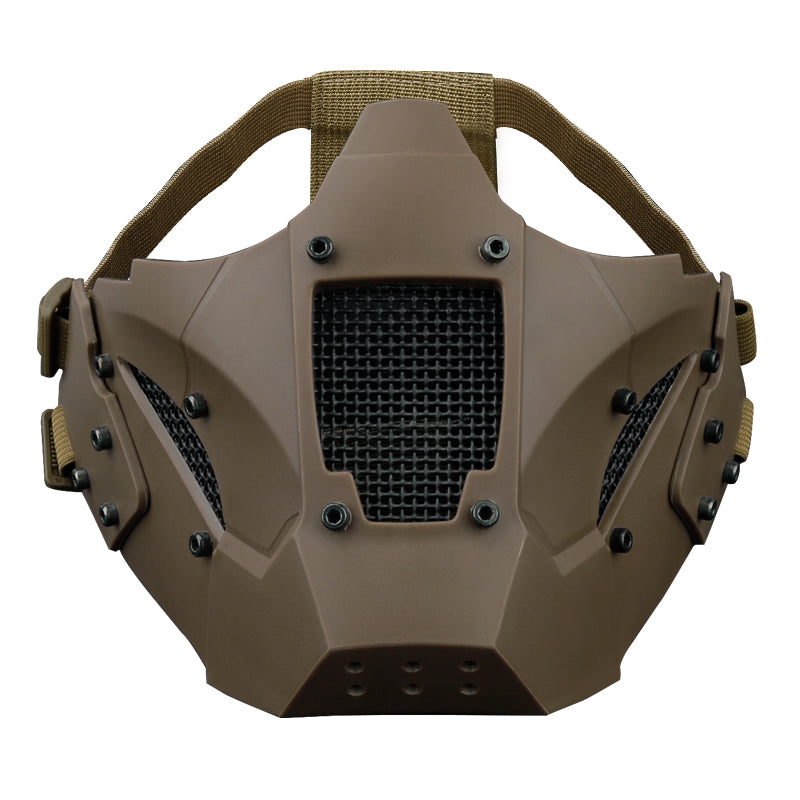 Tactical Airsoft Mask Outdoor Hunting Shooting Training Face Protective Mask Wargame Safety Half Face Mask