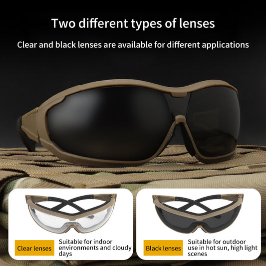 Mouse Tactical Outdoor Windproof Goggles