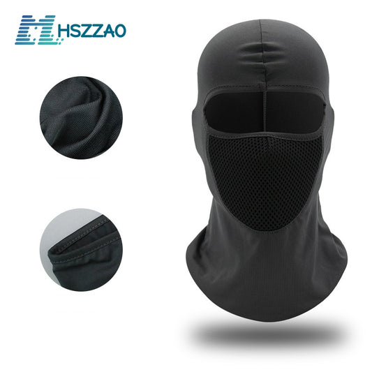 Motorcycle Sun protection and dustproof headgear riding hat hood windproof outdoor tactical riding hood mask mask dust mask