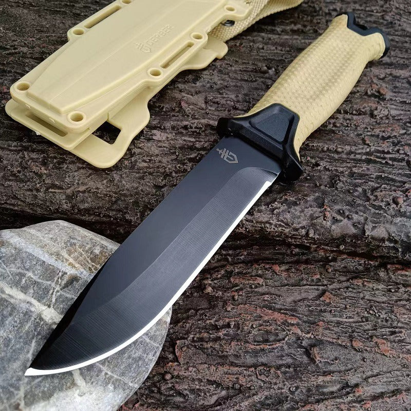 Goebel Infantry Outdoor Tactical Wilderness Survival Straight Knife Collection Of Self-Defense Carry Knives Outdoor Pocket Knife