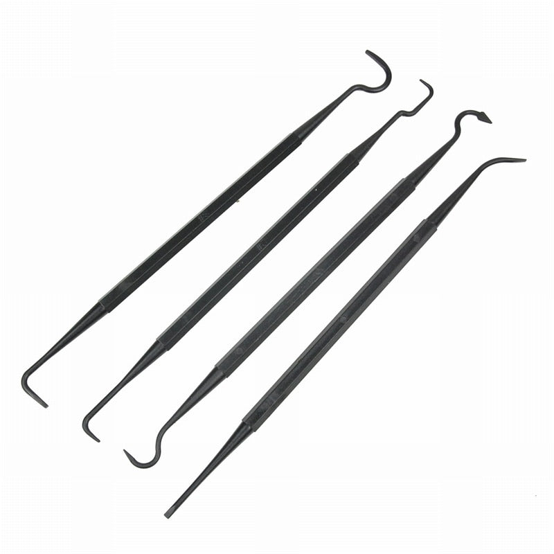 7pcs/Set 3pcs Steel Wire Brush + 4pcs Nylon Pick Set Universal Gun Hunting Cleaning Kit Tactical Rifle Pistol Gun Cleaning Tool