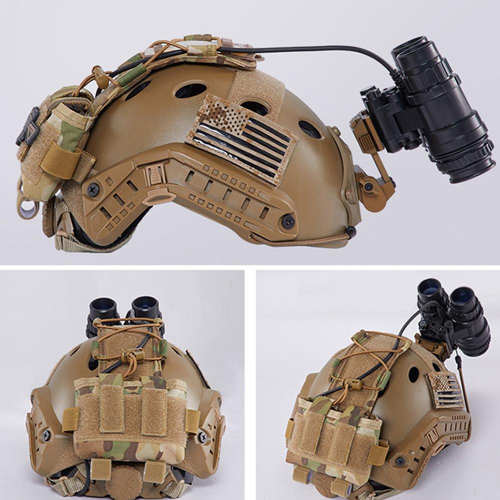 Tactical Pouch MK2 Battery Case For Helmet Airsoft Hunting Camo Battery Pouch Military Combat FAST Helmet Balance Weight Bags