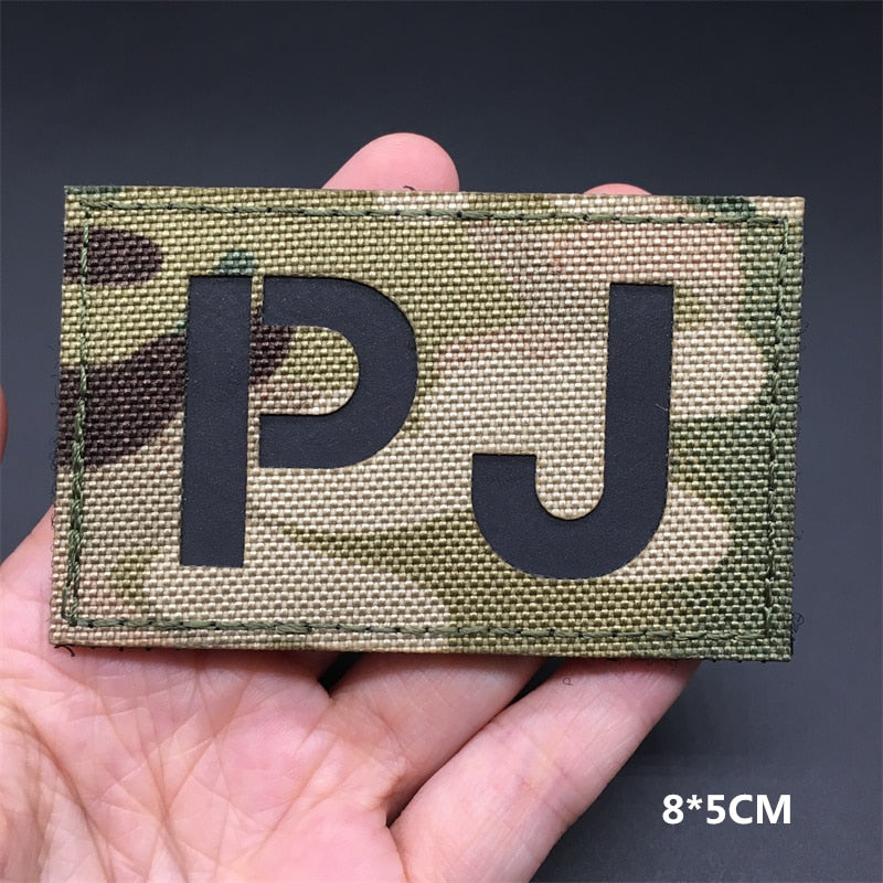 (42 Styles) Korea France Spain America Israel Flags Military Patches IR Infrared Reflective Patches on Clothes Tactical Badges