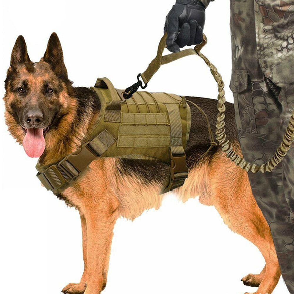 Tactical Dog Vest Breathable Military Dog Clothes