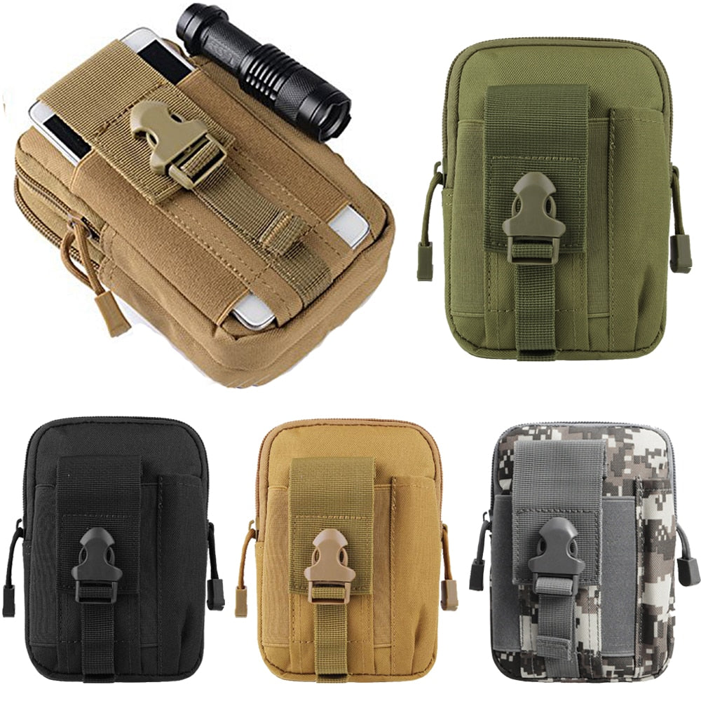 Outdoor Military Tactical Bag Waterproof Camping Waist Belt Bag Sports Army Backpack Wallet Pouch Phone Case For Travel Hiking