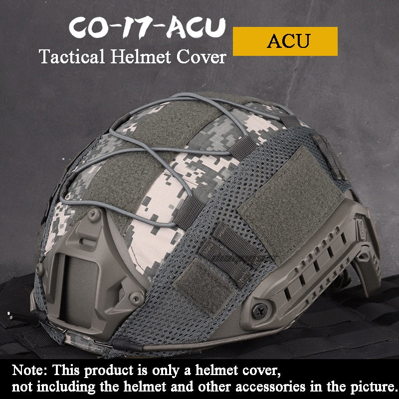 Tactical Helmet Cover for Fast MH PJ BJ Helmet Airsoft Paintball Helmet Cover Military Accessories