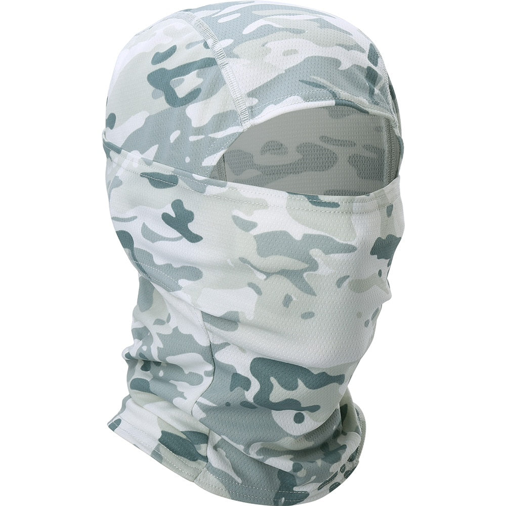 Multicam Camouflage Balaclava Full Face Scarf Mask Hiking Cycling Hunting Army Bike Military Head Cover Tactical Airsoft Cap Men