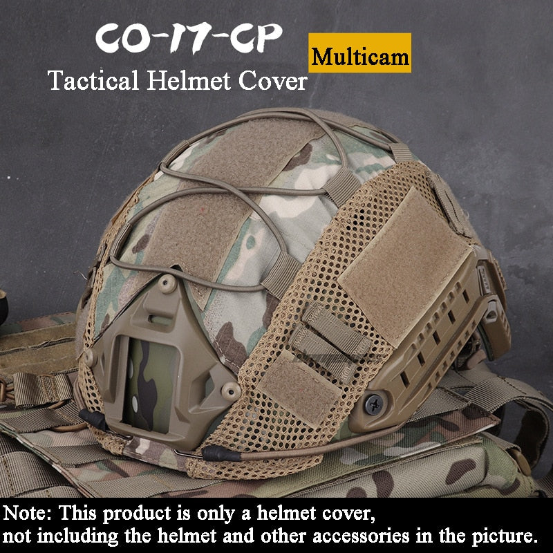 Tactical Helmet Cover for Fast MH PJ BJ Helmet Airsoft Paintball Helmet Cover Military Accessories