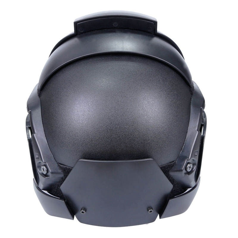 Military Airsoft Full Face Helmet Mask Safety Tactical Combat Helmet Adjustable Army Wargame CS Paintball Shooting Helmet Mask