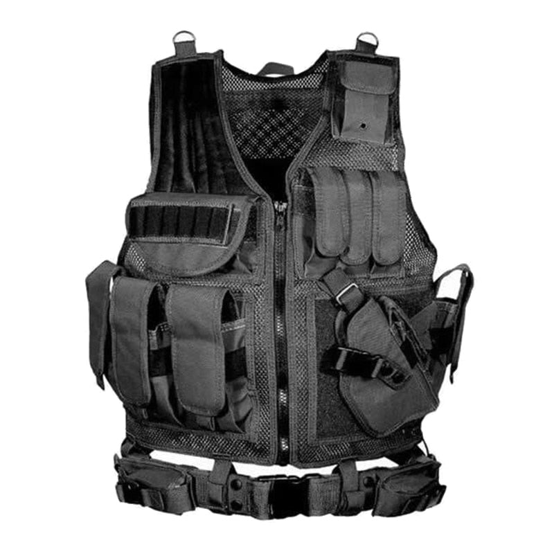 2023 Tactical Equipment Military Molle Vest Hunting Armor Vest Army Gear Airsoft Paintball Combat Protective Vest For CS Wargame