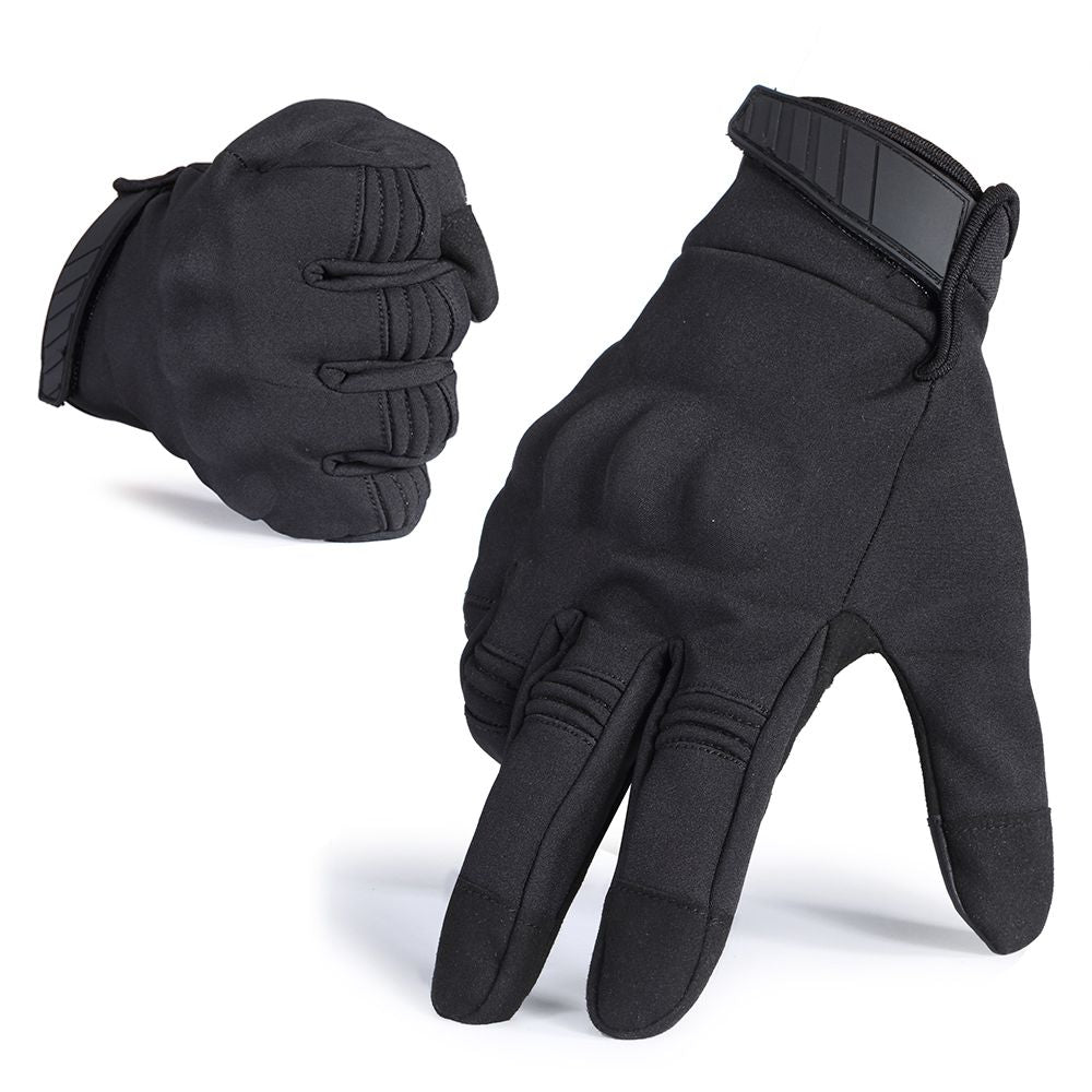 Tactical Gloves Touch Screen Full Finger Glove Hard Shell Fleece Army Military Combat Airsoft Hunting Hiking Bicycle Cycling Men