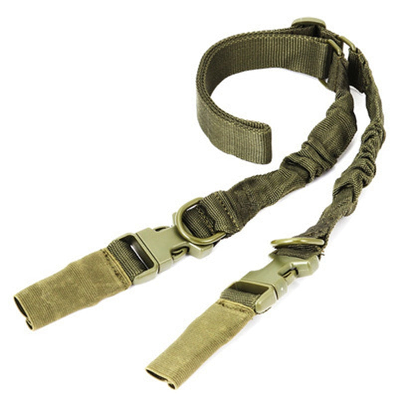 Shot Gun Belt Hunting Accessories Tactical Gear Tactical Single Point Gun Sling Shoulder Strap Rifle Rope Belt with Metal Buckle