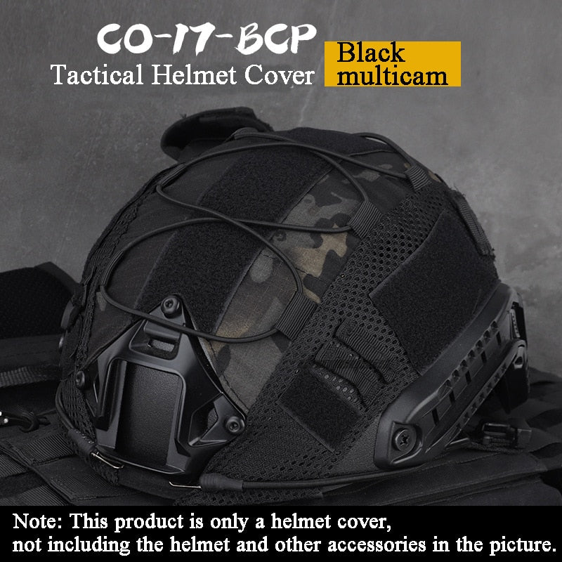 Tactical Helmet Cover for Fast MH PJ BJ Helmet Airsoft Paintball Helmet Cover Military Accessories