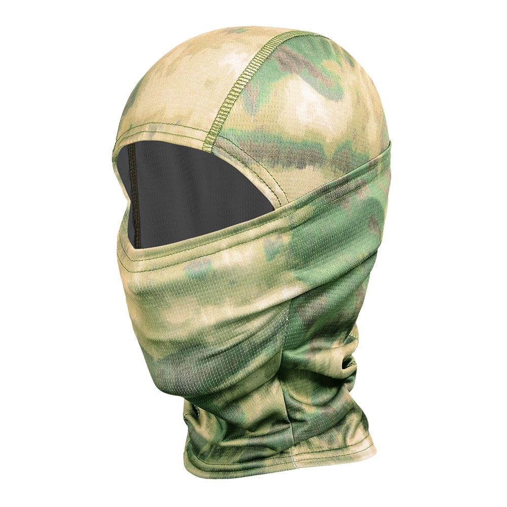 Multicam Camouflage Balaclava Full Face Scarf Mask Hiking Cycling Hunting Army Bike Military Head Cover Tactical Airsoft Cap Men