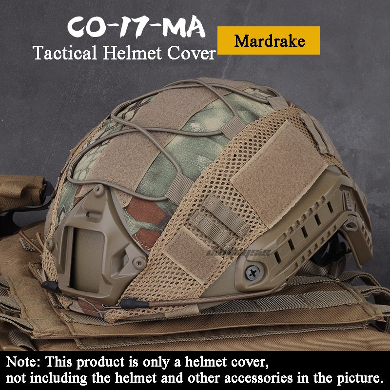 Tactical Helmet Cover for Fast MH PJ BJ Helmet Airsoft Paintball Helmet Cover Military Accessories