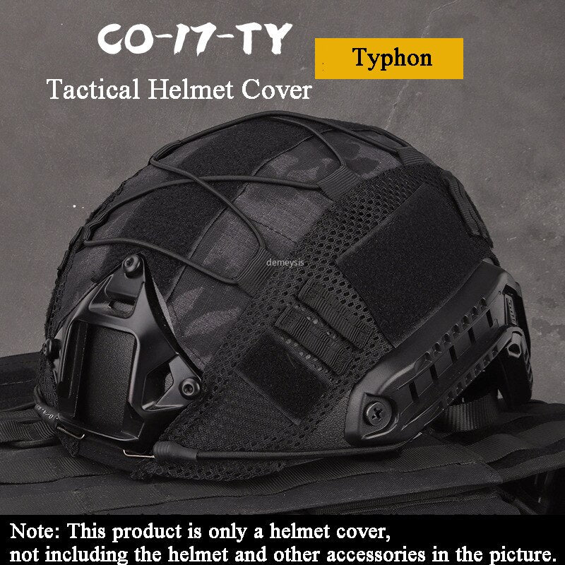 Tactical Helmet Cover for Fast MH PJ BJ Helmet Airsoft Paintball Helmet Cover Military Accessories